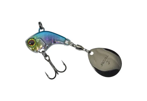 Illex Deracoup 3-4Oz Bright Kodachi - 49916 - Kunstköder für vielfältige Zielfische wie Barsch und Zander. Mit Spinner-Design und optimaler Schwimmtiefe von 3,0 m für effektives Angeln.