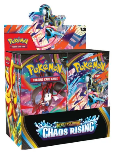 Pokémon TCG Chaos Rising Booster Box (Englisch)