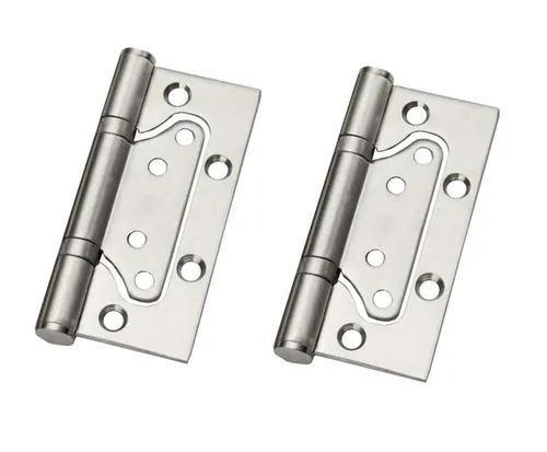 Türscharnier 2x Edelstahl Scharniere 10 cm Fenster Türband Beschlag mit Zubehör