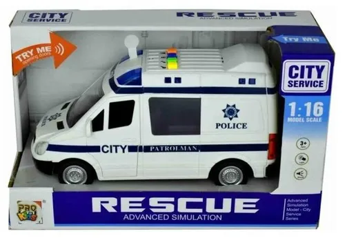 Spielzeugauto mit Geräuschen – Polizei – Pro Kids