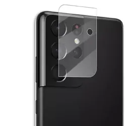 2x Kamera 9H Panzerhartglas für Samsung Galaxy S21 Ultra 3D KLAR ECHTES TEMPERED Panzerglas Kameraglas Kamerhartglas Kameraschutzglas Schutzglas Schutzfolie Panzerfolie