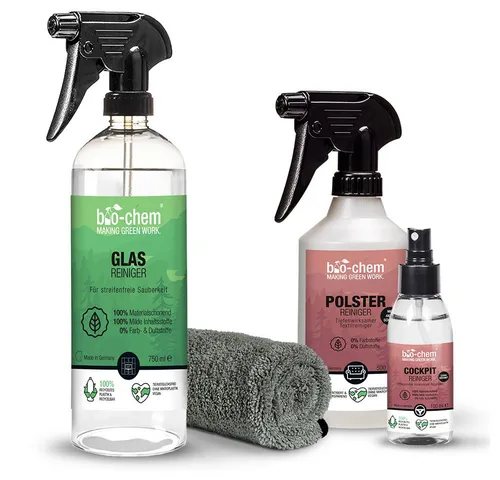 bio-chem Innenraum Autopflege Set 4-teilig