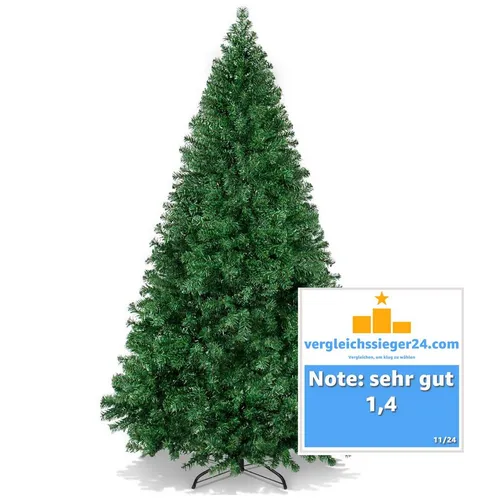 TK Gruppe Künstlicher Weihnachtsbaum Tannenbaum künstlich 180 cm - Weihnachtsbaum grün - naturgetreu