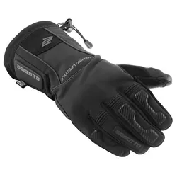 Bogotto Bullet-RS wasserdichte Winter Motorradhandschuhe 4XL schwarz - Hochwertige Motorradhandschuhe mit Knöchelprotektoren und zusätzlichem Aufprallschutz. Ideal für kalte Winterfahrten, bieten sie Sicherheit und Komfort für jeden Biker.