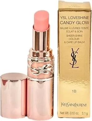 Yves Saint Laurent Loveshine Candy Glow Lipbalm 1B - 3,1g - Lippenstifte: Feuchtigkeitsspendender Lipbalm in strahlendem Pink Sunrise für einen verführerischen Glanz und geschmeidige Lippen.