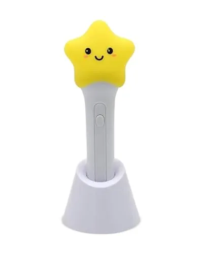 Robo Toys Stern Nachtlicht für Kinder – Weiches Silikon, USB-aufladbar, tragbare Einschlafhilfe & Stilllicht für das Babyzimmer