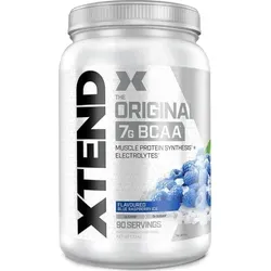 Scivation XTEND The Original BCAAs – 444 g Blue Raspberry - Sportnahrung mit 7 g BCAAs im 2:1:1 Verhältnis, unterstützt Muskelwachstum und schnelle Erholung. Zuckerfrei und ideal für intensives Training!