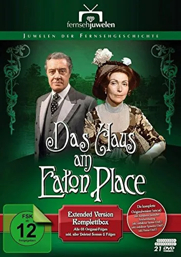 Das Haus am Eaton Place - Extended Version Komplettbox (Alle 68 Folgen) [21 DVDs] - Filme, die komplette Sammlung der beliebten Serie mit allen 68 Folgen auf 21 DVDs, ideal für Fans und Sammler.
