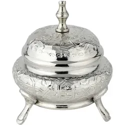 Marrakesch Zuckerdose Nabih in silber von Marrakesch Orient & Mediterran Interior