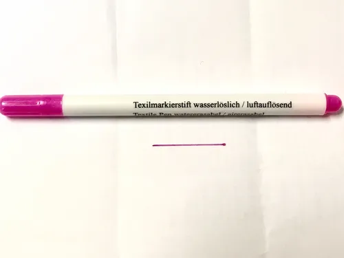 Textilmarker Trickmarker selbstlöschend luftauflösend  Wäschestift Makierstift