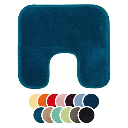 liebling Badteppich mit Bügelausschnitt, 100% Polyester in petrol von liebling