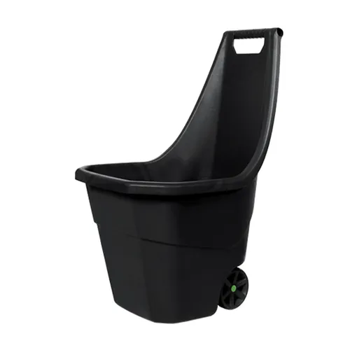 55L Schubkarre Gartenkarre - Robuster Gartentrolley - Schubkarren: 2-Rad-Schubkarre mit 55L Kapazität, ideal für Gartenarbeit, leicht und langlebig durch hochwertiges Kunststoffmaterial.