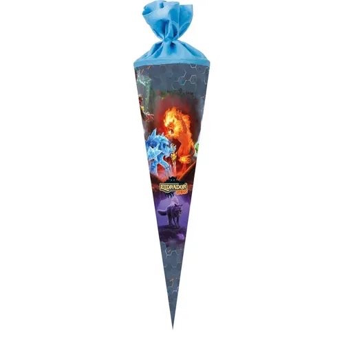 Nestler Schultüte Schleich® Motiv: Eldrador® Creatures 2, 70 cm rund