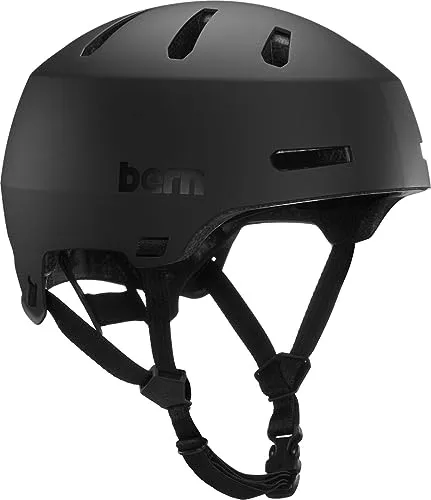 Bern Unisex Macon 2.0 Fahrradhelm, Schwarz, Größe S
