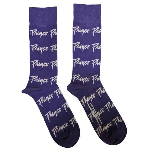 Rock Off officially licensed products Prince Logo Repeat Ankle Socken One Size