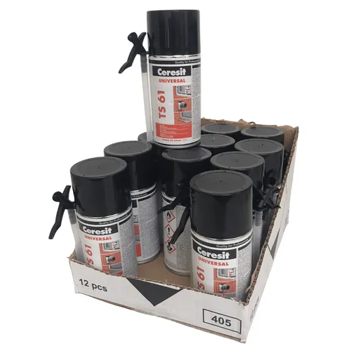 Bauschaum, PU-Schaum, Dichtschaum 12 x TS61 Universal  je 300ml