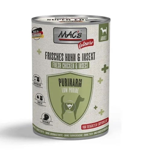 Macs Dog Vetcare Purinarm | 6x 400g Hundefutter nass