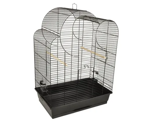 Flamingo Vogelkäfig Sittichkäfig Wammer 1 schwarz von Flamingo