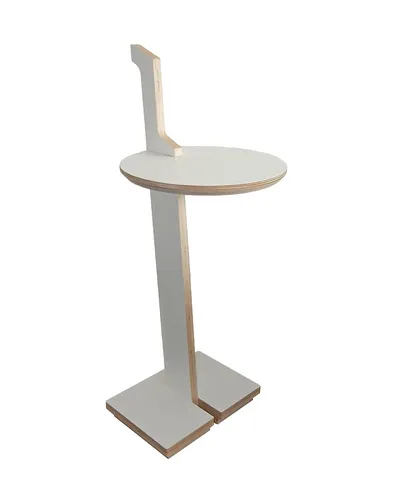 Tojo Lesestelle Beistelltisch Single-Product 6007 in weiß von Tojo