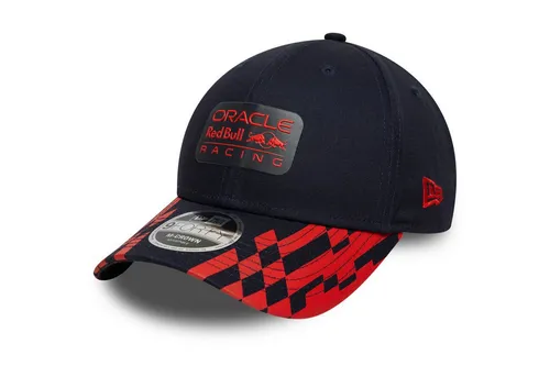 New Era 9Forty Snapback Cap - F1 Red Bull Racing Visor Print - Herren Snapback Cap im Trucker-Stil, ideal für Freizeit und Sommer. Aus 100% Baumwolle gefertigt, bietet sie Komfort und Stil in Einheitsgröße.