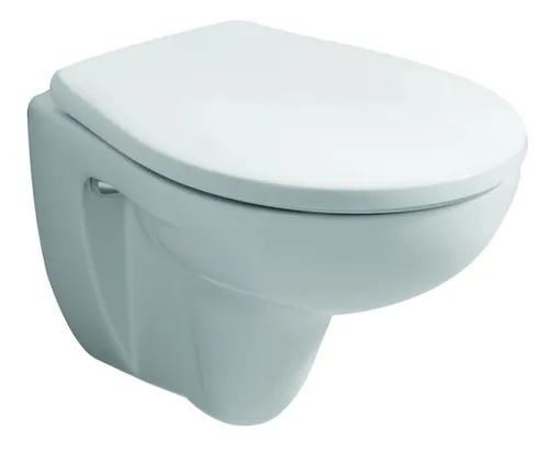 Geberit Renova Compact WC-Sitz 571044000, Badkeramik, weiß