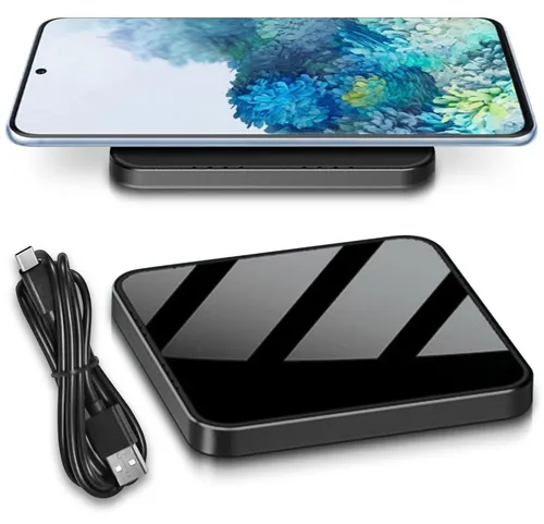 Kabelloser 15W Wireless Ladematte für Samsung Galaxy S26 S25 S24 S23 Ladestation