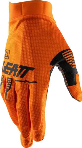 Leatt Moto 1.5 GripR Handschuhe XL Orange/Schwarz - Hochwertige MX Handschuhe von Leatt in Größe XL. Ideal für den Einsatz beim Motorradfahren, bieten sie Komfort und optimale Griffigkeit.