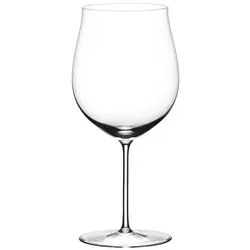 Riedel Sommeliers Burgunder Grand Cru Weinglas - Handgefertigtes Kristallglas für Rotweinliebhaber, mit breiter Schale für volles Aroma und spülmaschinenfest – ideal für Ihre Hausbar.