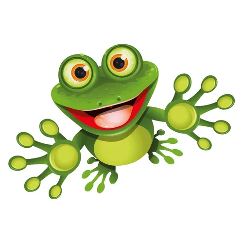 Sticker funny Frosch I 10 cm I kfz_092