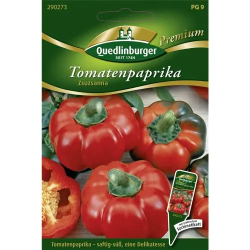 Quedlinburger Saatgut Tomatenpaprika, Szuszanna Samen