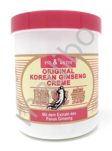 19,80 Euro pro 1 Liter Original Korean Ginseng Creme 500ml