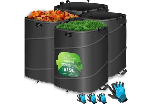 KESSER Gartensack 219 l in schwarz von Kesser