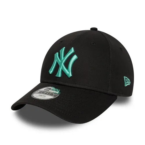 New Era 9Forty Kinder Cap - New York Yankees schwarz - Verstellbare Kinderkappe für Babys und Kleinkinder, ideal für den Alltag. Erhältlich in verschiedenen Größen für optimalen Sitz und Komfort.