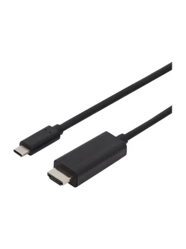 Digitus USB-C / HDMI Adapterkabel 5.00m - HiFi-Kabel für 4K Videoübertragung, ideal zum Anschluss von USB-C Geräten an Fernseher oder Projektoren – perfekt für Zuhause und Büro.