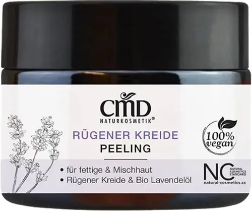 CMD Naturkosmetik Rügener Kreide Peelingcreme 50 ml Gesichtspeeling