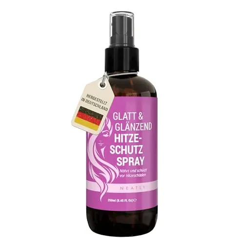 Neatly® Keratin Hitzeschutz für Haare bis zu 230°C -250ml- Hitzeschutzspray ohne Ausspülen