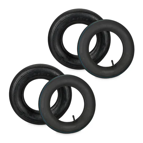 Schubkarrenrad Schubkarrenreifen Ersatzreifen Set Sackkarrenrad 154 kg Gummi