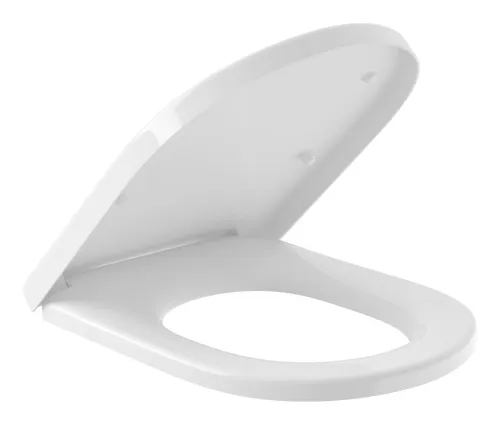 Villeroy & Boch WC-Sitz Architectura - Extra breiter Duroplast Toilettendeckel - WC-Sitz aus bruchsicherem Duroplast mit Edelstahl-Scharnieren für maximale Hygiene und langlebigen Komfort - ideal für jedes Badezimmer.
