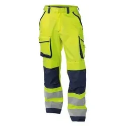 Produktbild DASSY® Chicago Warnschutzhose NEONGELB/DUNKELBLAU Gr. 42