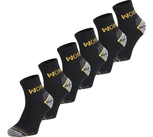 Ladeheid Socken 6er 12er Pack Arbeitssocken AT009