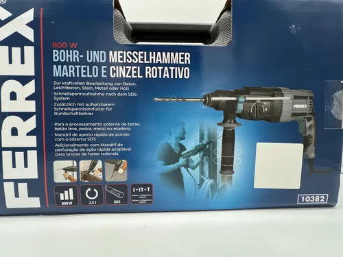 Ferrex Bohr- und Meißelhammer 800 Watt