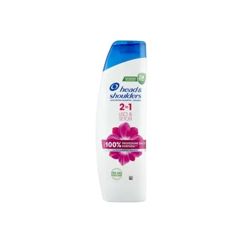 Head & Shoulders Glattes & seidiges 2-in-1-Shampoo, 250 ml, 250 ml