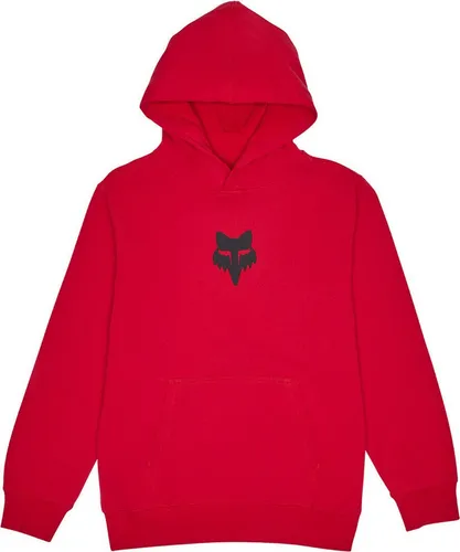 FOX Legacy Jugend Hoodie, rot, YXL - Regenjacken – Bequemer Hoodie mit weichem Fleece-Innenfutter für ultimativen Komfort und Wärme, ideal für Schule und Freizeit.