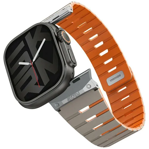 Skinarma Gemini Armband für Apple Watch 49/46/45/44 mm Grau