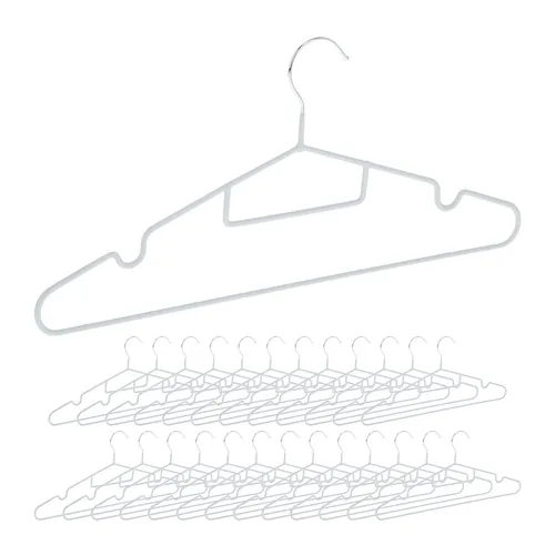 Kleiderbügel Kleiderbügelset Rutschfeste Bügel Platzsparende Hänger leicht