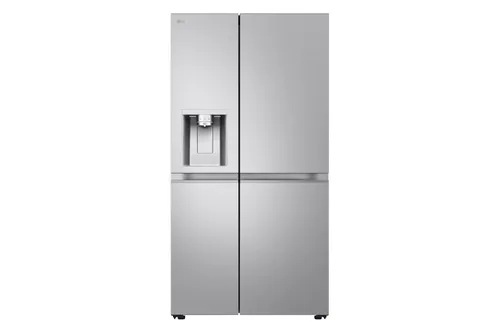 Side-by-Side Kühlschrank GSLE91MBAB - Kühlschrank mit 623L, 179 cm hoch, freistehend und mit Crushed Ice-Funktion für erfrischende Getränke.