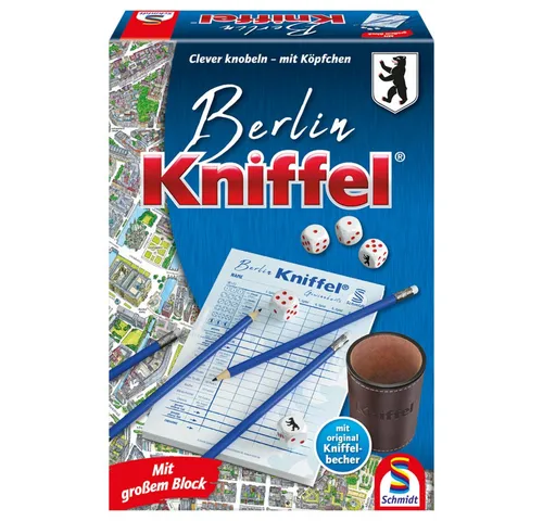 Schmidt Spiele Spiel Würfelspiel Kniffel Berlin Edition