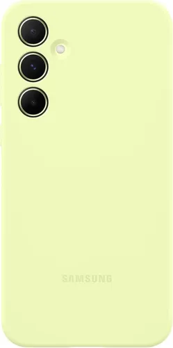 Produktbild Echtes/Offizielles Samsung Galaxy A55 5G Silikon Cover Rückseite - Lime Grün