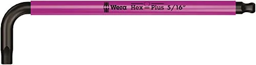 Wera 950 SPKL Winkelschlüssel Multicolour, zöllig, BlackLaser, 5/16 Zoll pink, Wera 05022637001