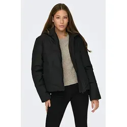 JdY Damen JDYARNHEM Water REP Short Puffa Jacke - Funktionsjacke für alle Jahreszeiten, wasserabweisend mit komfortabler Polyester-Innenausstattung und praktischer Kapuze.